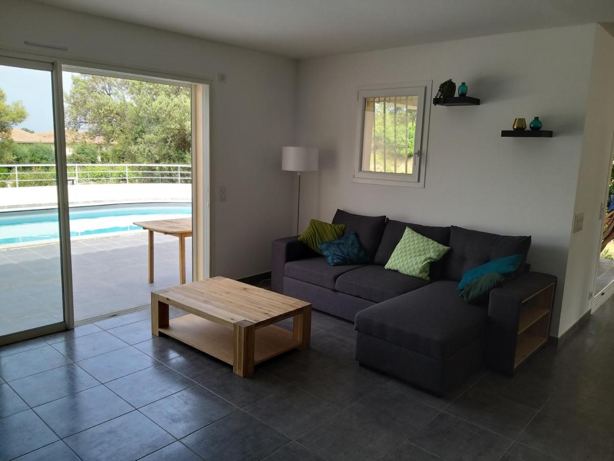 Villa Climatisee Avec Piscine Sari-Solenzara Bagian luar foto